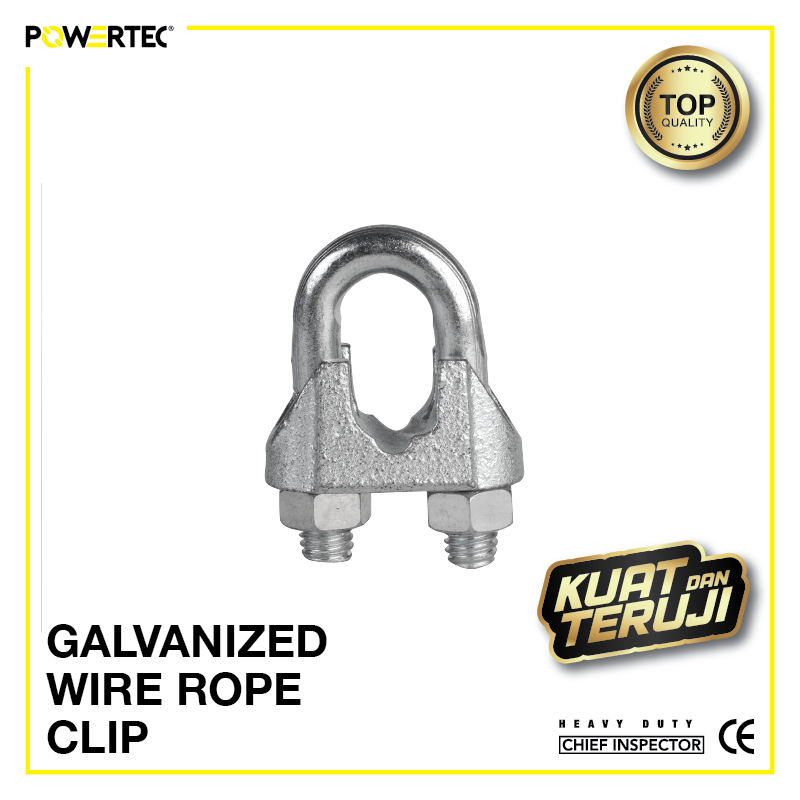 Jual Wire Rope Clip Galvanized