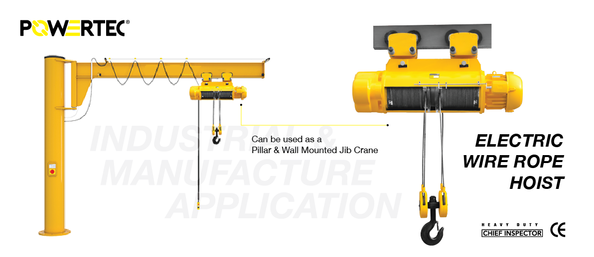 Aplikasi Electric Wire Rope Hoist pada dunia industri