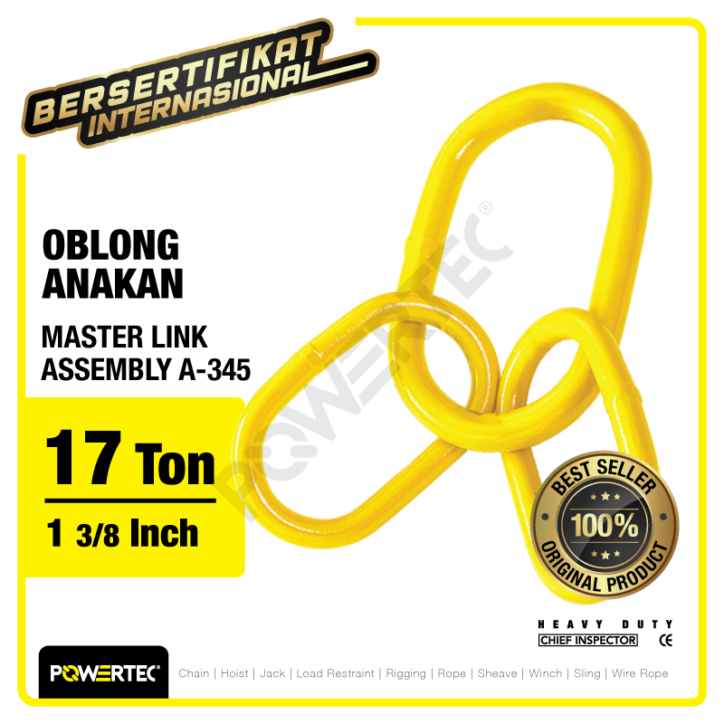 Master Link Assembly A-345 1-3/8″ POWERTEC