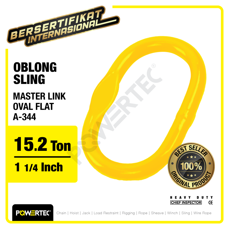 Master Link Oval Flat A-344 1-1/4″ POWERTEC