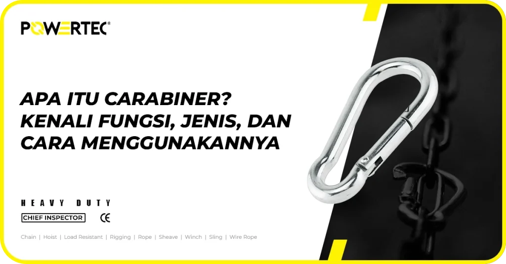 Apa Itu Carabiner? Kenali Fungsi, Jenis, dan Cara Menggunakannya
