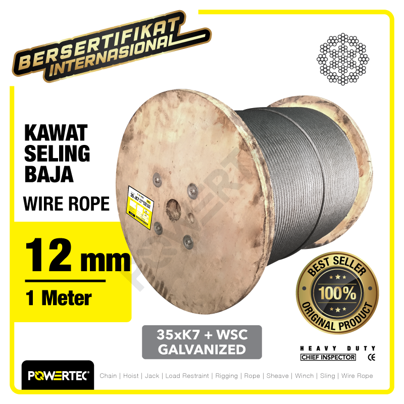 Wire Rope Non-Rotating 35xK7 Adalah: Fungsi, Perbedaan, dan Cara Memilihnya